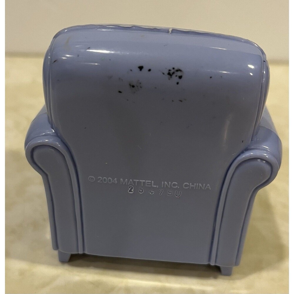 Vtg FISHER PRICE LOVING FAMILY DOLLHOUSE FURNITURE 2004 2006 6 Pcs VGUC Sink Bed - Picture 14 of 15